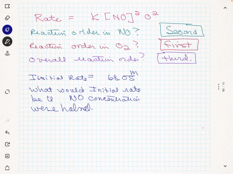 advanced-general-chemistry-using-a-rate-law-the-rate-of-a-certain-reaction-is-given-by-the-following-rate-law-text-rate-mathrmkmathrmno2leftmathrmo_2right-use-this-information-to-answer-the-questions