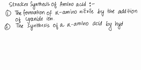 what-aldehyde-is-needed-to-synthesize-each-amino-acid-by-the-strecker-synthesis-a-valine-b-leucine-c-phenylalanine-75303