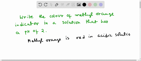 what-is-the-color-of-the-indicator-methyl-orange-in-a-solution-that-has-a-ph-of-2-a-blue-b-red-c-yellow-d-orange-17508