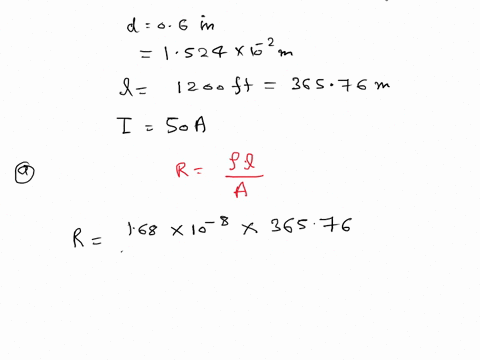 problem-5-a-copper-conductor-has-a-diameter-of-06-in-and-it-is-1200-ft-long-assume-that-it-carries-a-total-dc-current-of-50-a-a-find-the-total-resistance-of-the-conductor-b-what-current-dens-15217