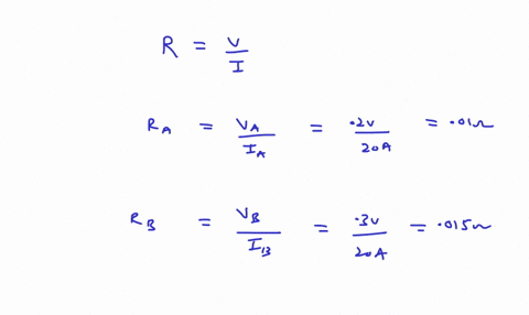 a-current-of-20a-flows-through-two-ammeters-a-and-b-joined-in-seriesacross-a-the-potential-difference-is-02v-and-across-b-it-is-03vfind-how-the-same-current-will-divide-between-a-and-b-when-48774