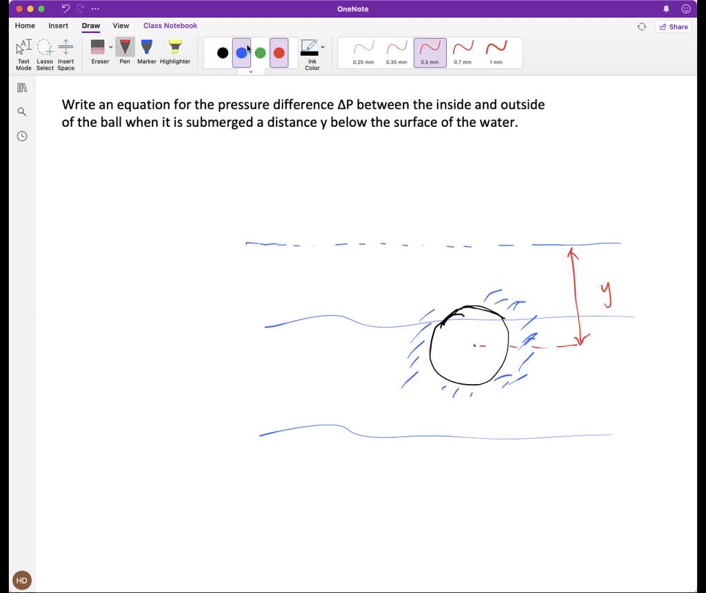 solved-write-an-equation-for-the-pressure-difference-p-between-the