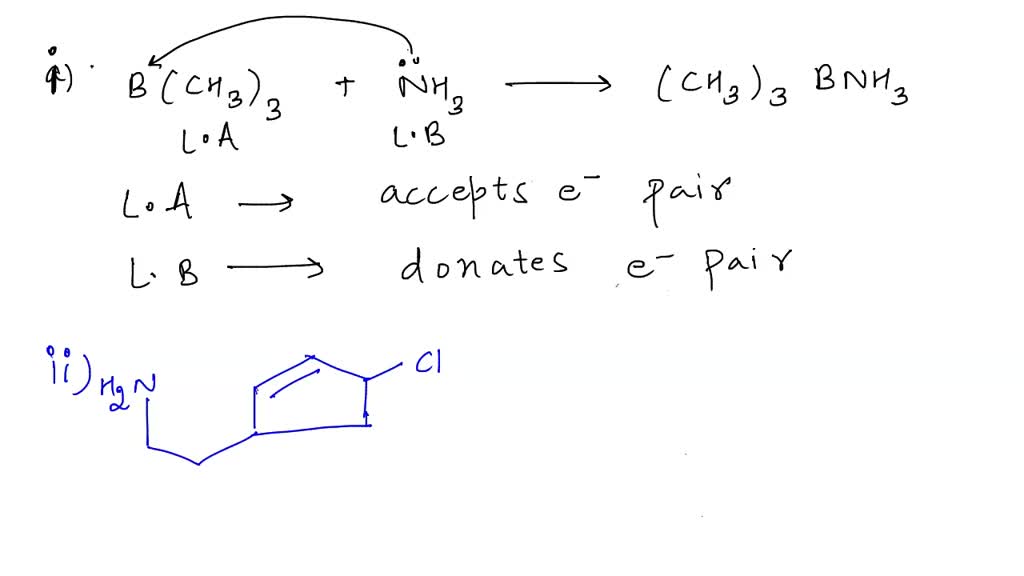 SOLVED: Identify The Lewis Acid And The Lewis Base In The Following ...