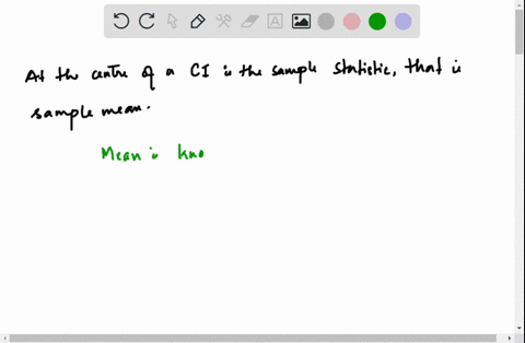 suppose-a-sample-is-taken-and-a-confidence-interval-is-constructed-for-the-mean-of-the-distribution-which-of-the-following-is-always-found-at-the-center-of-the-interval-the-population-mean-p-87857