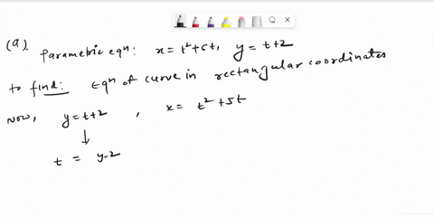 given-the-following-parametric-equations-x-t25t-y-t2-a-find-the-equation-of-the-curve-in-rectangular-coordinates-ex-yx2-or-x2-y2-_-1-worksheet-b-what-type-of-shape-does-this-equation-describ-25837