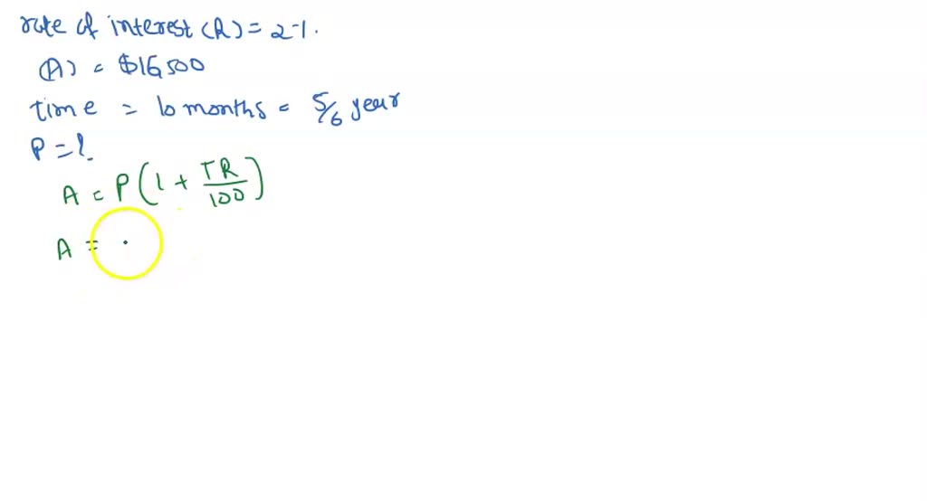 SOLVED If you want to earn 4 annual simple interest on an investment