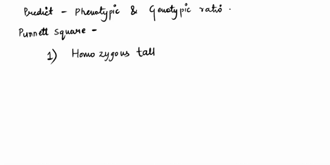 predict-phenotype-and-gonotypo-ratios-orthe-ofispring-irom-tho-following-crosses-using-punnott-squaros-homozygous-tall-homozygous-tall-pea-plants-homozygous-tall-homozygous-short-pea-plants-12989