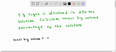 5g-of-sugar-is-dissolved-in-250-ml-of-solution-calculate-the-concentration-in-terms-of-mass-by-volume-percentage-of-the-solution-61724