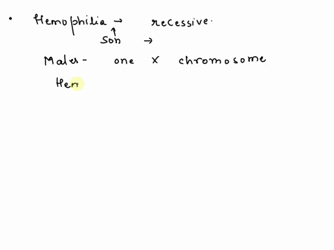 hemophilia-is-sex-linked-and-recessive-if-a-son-has-hemophilia-which-of-the-following-must-be-true-a-his-dad-must-have-hemophilia-b-his-dad-must-be-xhxh-c-his-dad-must-be-xhyh-d-his-mom-must-67354