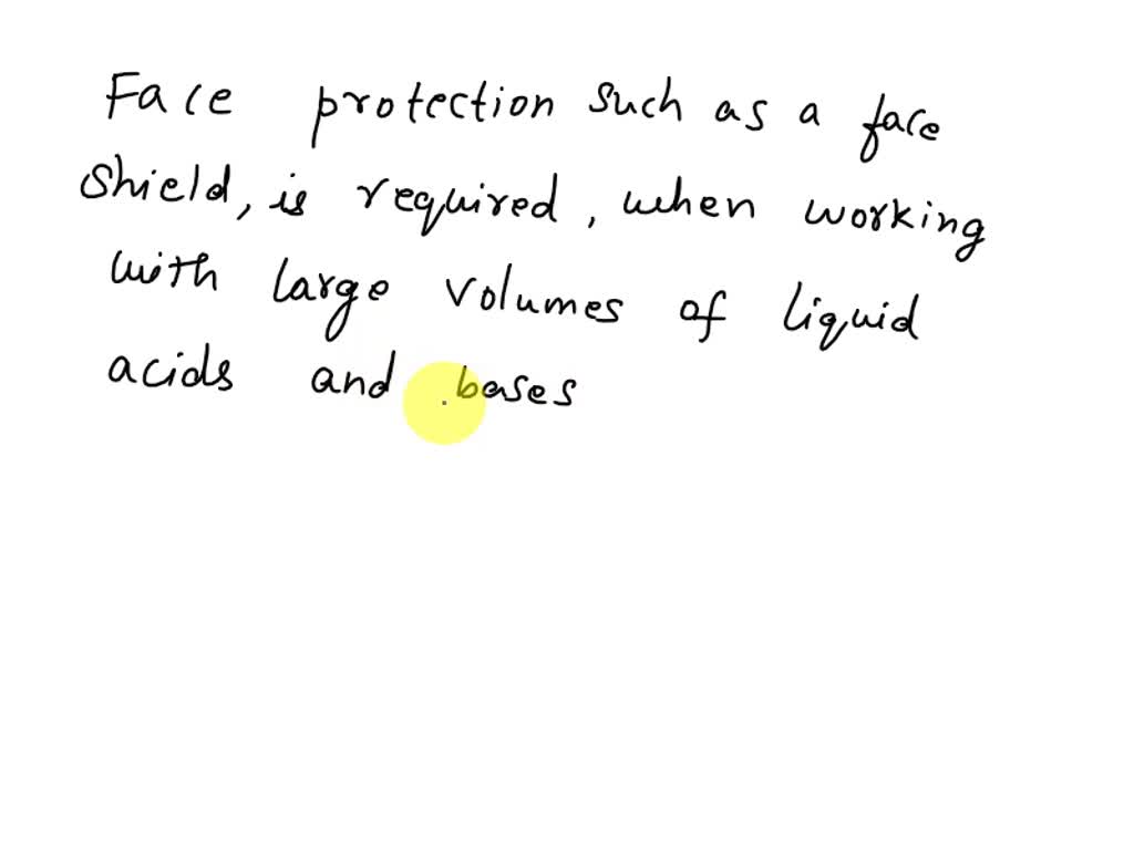 SOLVED 25. Why should great care be taken while handling laboratory