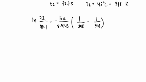 the-reaction-aaq-baq-caq-is-a-first-order-reaction-the-half-life-of-aaq-is-901-s-at-250oc-and-its-half-life-is-720-s-at-450oc-what-is-its-half-life-in-s-at-650oc