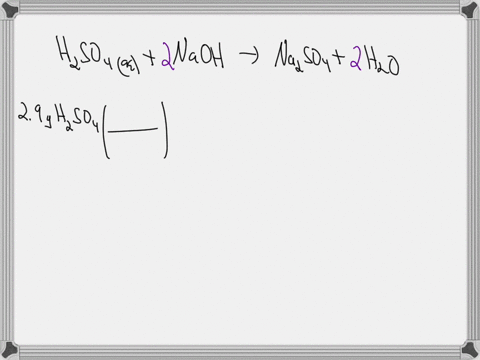 aqueous-sulfuric-acid-reacts-with-solid-sodium-hydroxide-to-produce-aqueous-sodium-sulfate-and-liquid-water-what-is-the-theoretical-yield-of-sodium-sulfate-formed-from-the-reaction-of-29g-of-sulfuric