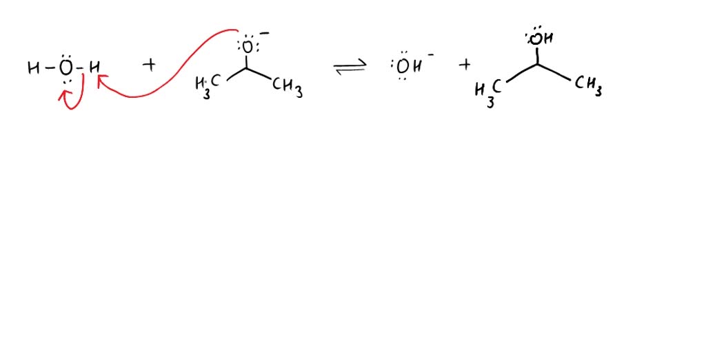 SOLVED: For the reaction given below, draw the mechanism (curved arrows ...