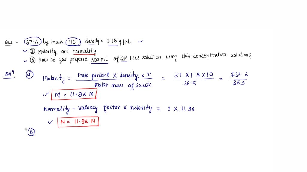 solved-concentrated-hcl-is-37-by-mass-and-its-density-is-1-18-g-ml-a