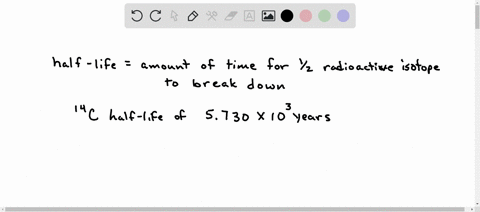 the-radioactive-isotope-carbon-14-is-used-for-radiocarbon-dating-the-half-life-of-carbon-14-is-5730-x-103-years-a-wooden-artifact-in-a-museum-has-a-14c-count-that-is-0250-times-that-found-in-44944