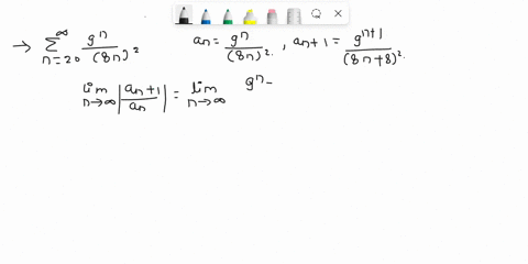 point-use-the-ratio-test-t0-determine-whether-converges-or-diverges-8n2-find-the-ratio-0f-successive-terms_-write-your-answer-as-fully-simplified-fraction-for-n-20-o114-lim-n-0-lim-noc-d-eva-07413
