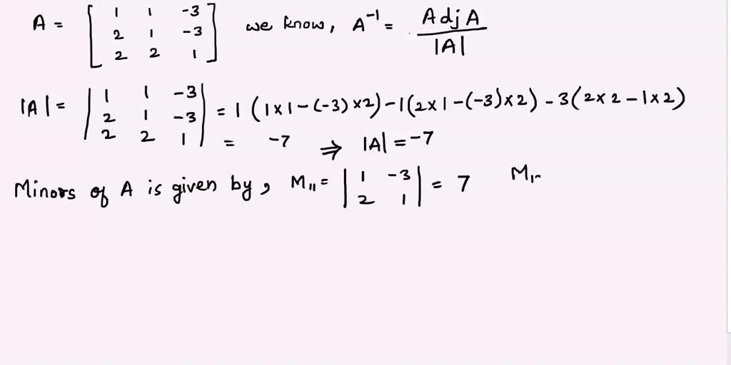 VIDEO solution: 2.(20 points ) Find the inverse of the given matrix ...