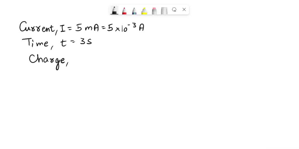 SOLVED 1. 200 C of charge flows for 45 seconds. Calculate the electric