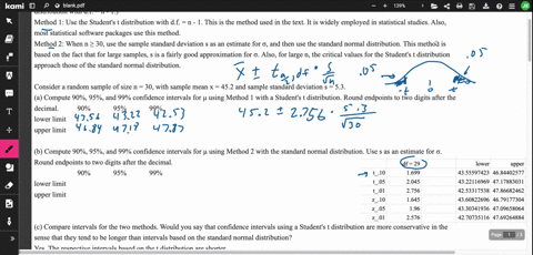 when-is-unknown-and-the-sample-is-of-size-n-30-there-are-two-methods-for-computing-confidence-intervals-for-notice-that-when-is-unknown-and-the-sample-is-of-size-n-30-there-is-only-one-metho-99618