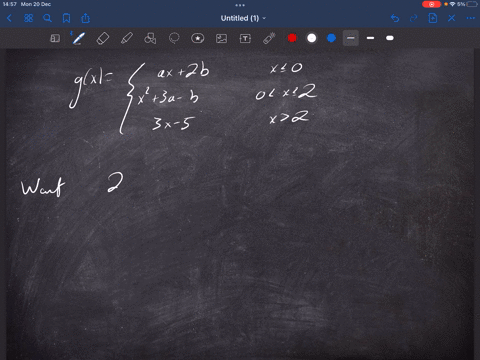 for-what-values-of-a-and-b-is-ax-2b-_-x0-gx-x2-3a-b-0-x2-3x-5-_-2-continuous-at-every-x-46663