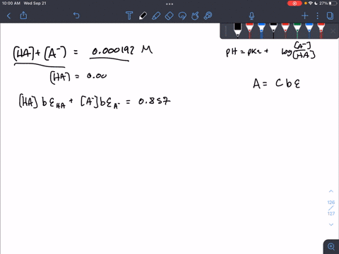 an-acid-base-indicator-hin-dissociates-according-t0-the-reaction-shown-in-an-aqueous-solution-hinaq-in-aq-h-aq-the-protonated-form-of-the-indicator-hin-has-a-molar-absorptivity-of-3899-m-icm-09413