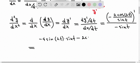 given-the-parametric-curve-x-cost-y-sin2t-0-t-pi-find-dydx-and-d2ydx2-in-terms-of-parameter-t-for-which-values-is-the-given-curve-concave-upward-66877