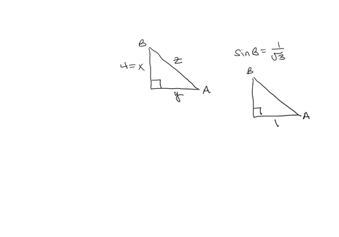 consider-a-right-triangle-with-a-side-of-length-x-opposite-angle-a-a-side-of-length-y-opposite-angle-b-and-a-hypotenuse-of-length-z-opposite-the-right-angle-if-sinb-13-and-x4-find-the-length-93398