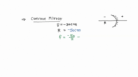an-object-is-placed-on-the-axis-of-concave-mirror-at-adistance-of-30-cm-the-radius-of-the-curvature-of-mirror-is-50-cm-where-is-the-image-formed-also-find-its-magnification