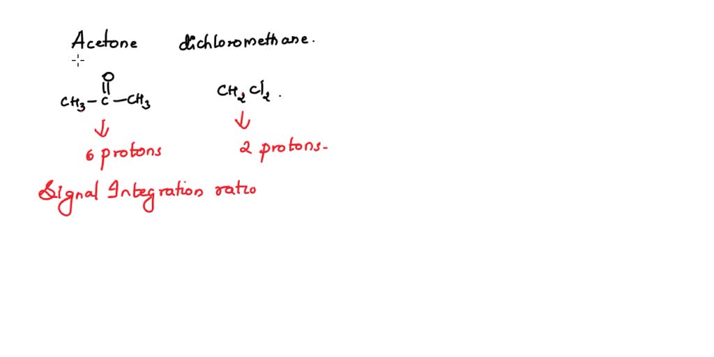 SOLVED Exercise 547 You take a 1HNMR spectrum of a mixed sample of