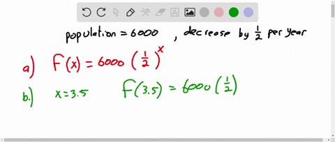 Xponential modeling a fish population in a small lake is...