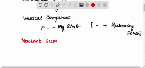 a-simple-pendulum-of-length-b-and-bob-with-mass-m-is-attached-to-a-mass-less-support-moving-horizontally-with-constant-acceleration-a-determinea-the-equations-of-motion-andb-the-period-for-s-17051