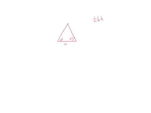 what-is-the-area-of-the-isosceles-triangle-whose-base-is-10-and-its-base-angle-is-60-degree-66572