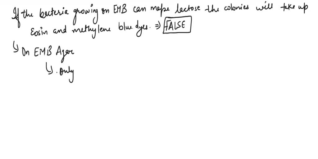 SOLVED true or false the methylene blue reductase test is used to