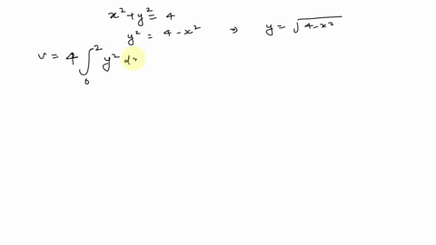 find-the-volume-of-the-solid-whose-base-is-bounded-by-the-circle-x2y24-with-the-indicated-cross-sect-47065