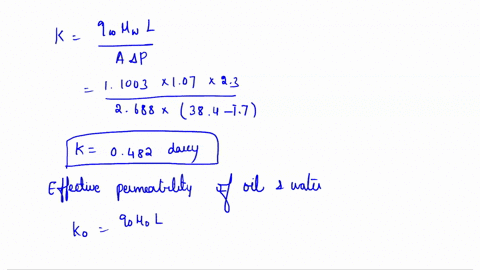 25question-the-relative-permeability-apparatus-was-used-given-below-t-steady-state-ilow-temperature-of-70-process-obtain-the-data-the-core-the-fluids-sandstone-porosity-25596-brine-60000-ppm-13611