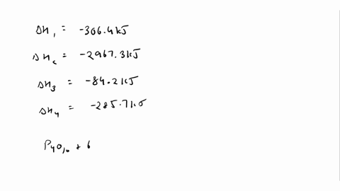 calculate-the-value-of-hokj-for-the-following-reaction-using-the-listed-thermochemical-equations-p4o10g-6-pcl5g-10-cl3pog-14-p4s-32-cl2g-pcl3g-hokj-3064-p4s-5-o2g-p4o10g-hokj-29673-pcl3g-cl2-88743