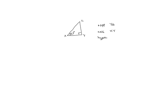 right-angled-triangle-x-y-z-is-given-in-the-following-excercise-the-right-angled-triangle-x-y-z-is-given-cos-fracxr-fracah-tan-frac4x-frac1a-41-in-the-given-triangle-there-are-three-sides-write-down-w