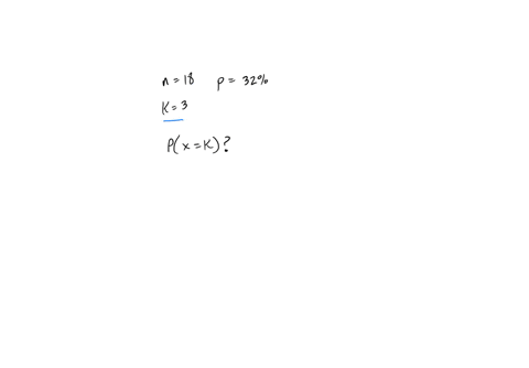 assume-that-a-procedure-yields-a-binomial-distribution-with-a-trial-repeated-n18-times-use-either-the-binomial-probability-formula-or-technology-to-find-the-probability-of-k3-successes-given-the-proba