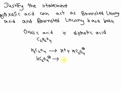oxalic-acid-1h2c2o42-is-a-diprotic-acid-by-using-data-in-appendix-d-as-needed-determine-whether-each-of-the-following-statements-is-true-a-h2c2o4-can-serve-as-both-a-brnstedlowry-acid-and-a-61955