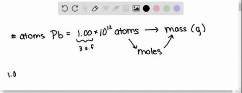 what-is-the-mass-in-grams-of-100-x-1012-lead-pb-atoms-18318
