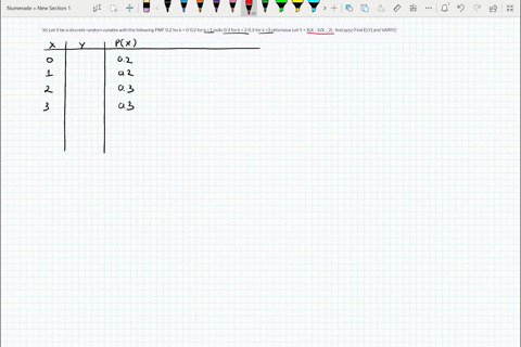 b-let-x-be-a-discrete-random-variable-with-the-following-pmf-02-for-k-0-02-for-k-1-pxk-03-for-k-2-03-for-k-3-otherwise-let-y-xx-1x-_-2-find-pyy-find-ely-and-variy-58605