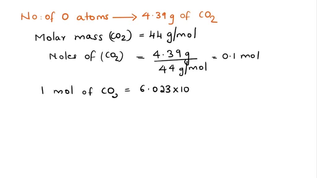 SOLVED: Calculate the number of atoms in 88.00 gm of CO2