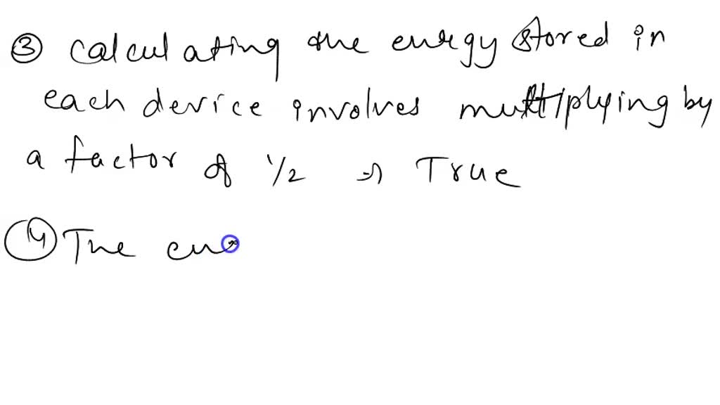 SOLVED Compare the expressions for the energy stored in an inductor