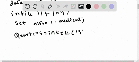 the-data-set-medical-contains-a-variable-called-visitdate-create-a-temporary-sas-data-set-interval-with-the-variables-in-medical-plus-a-new-variable-quarter-representing-the-number-of-quarte-61614