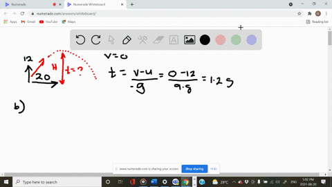 a-rookie-quarterback-throws-a-football-with-an-initial-upward-velocity-component-of-120-ms-and-a-horizontal-velocity-component-of-200-ms-ignore-air-resistance-a-how-much-time-is-required-for-the-foo-2
