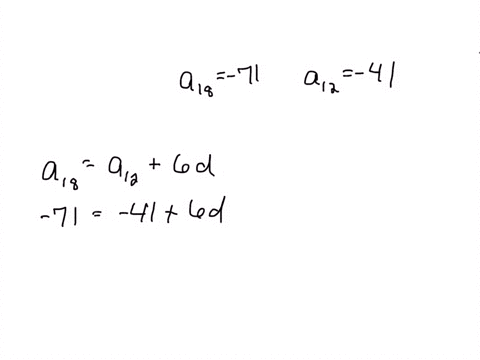 find-the-indicated-term-of-an-arithmetic-sequence-using-the-given-information-a18-71-a12-41-a1-48537
