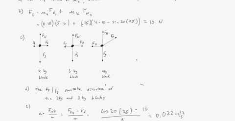two-blocks-are-stacked-on-top-of-each-other-and-connected-by-massless-rope-to-a-third-box-which-is-being-pulled-as-shown-below-f-pull-25-n-vx-015-20-vs-02-2-kg-3-kg-kg-use-g-10-for-this-ques-04367