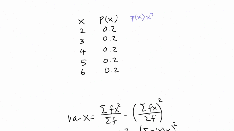 find-the-variance-of-the-following-data-round-your-answer-to-one-decimal-place-x-2-2-3-3-4-4-5-5-6-6-pxx-p-x-x-02-02-02-02-02-02-02-02-02-02