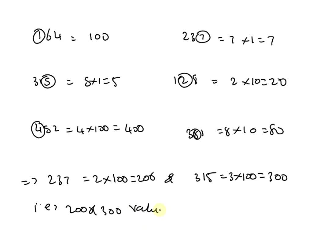 what is the value of digit 5 in the number 85604
