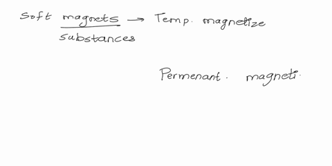 a-magnetically-soft-material-is-placed-in-a-strong-magnetic-field-what-is-the-most-likely-outcome-a-it-will-become-a-permanent-magnet-because-the-domains-will-remain-aligned-b-it-will-become-21789